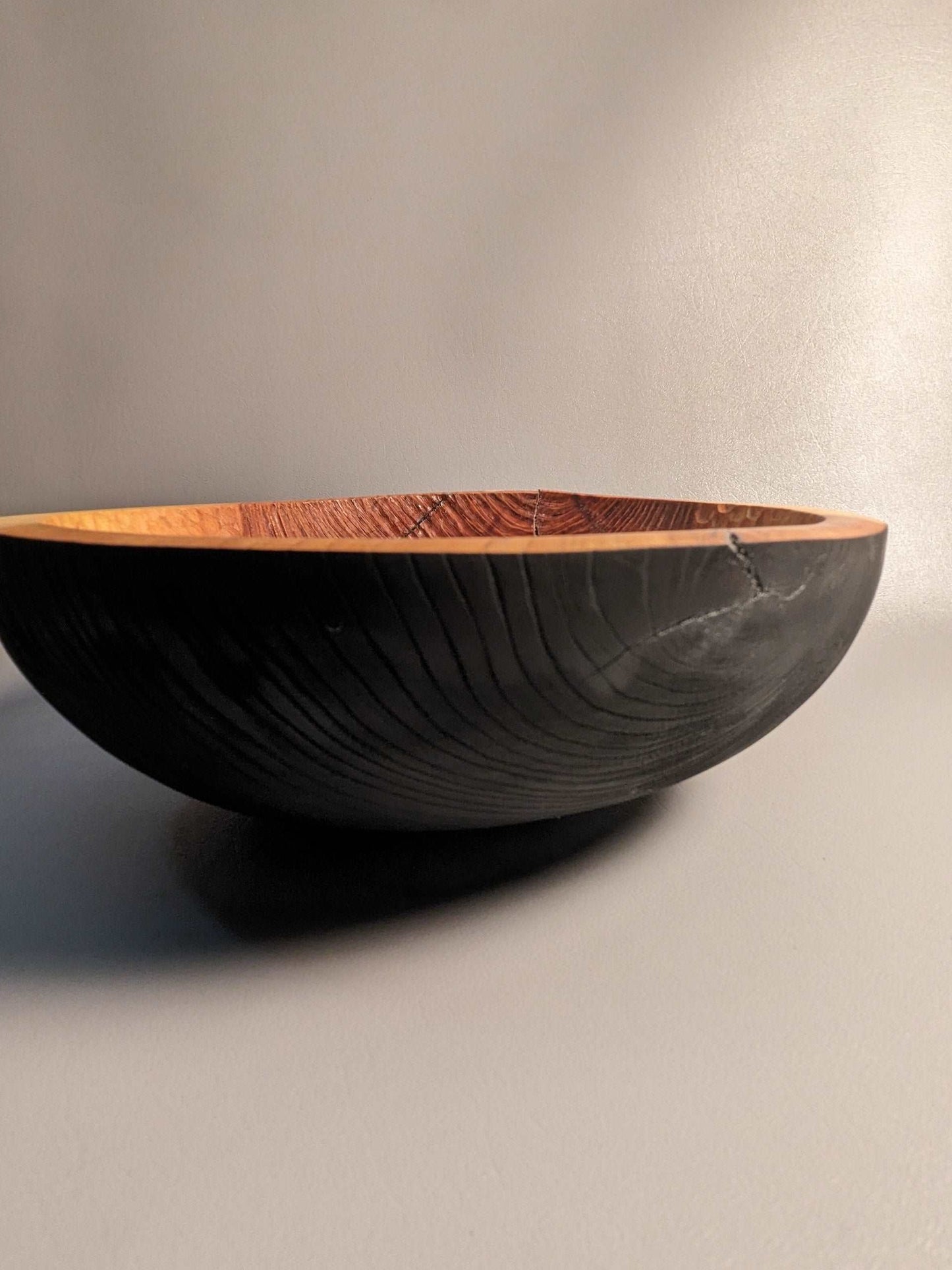 Textured Yakisugi Bowl