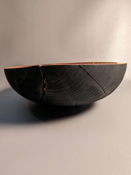 Textured Yakisugi Bowl