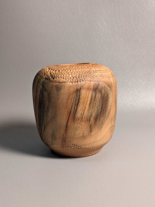 Spalted Birch Hollow Form 3