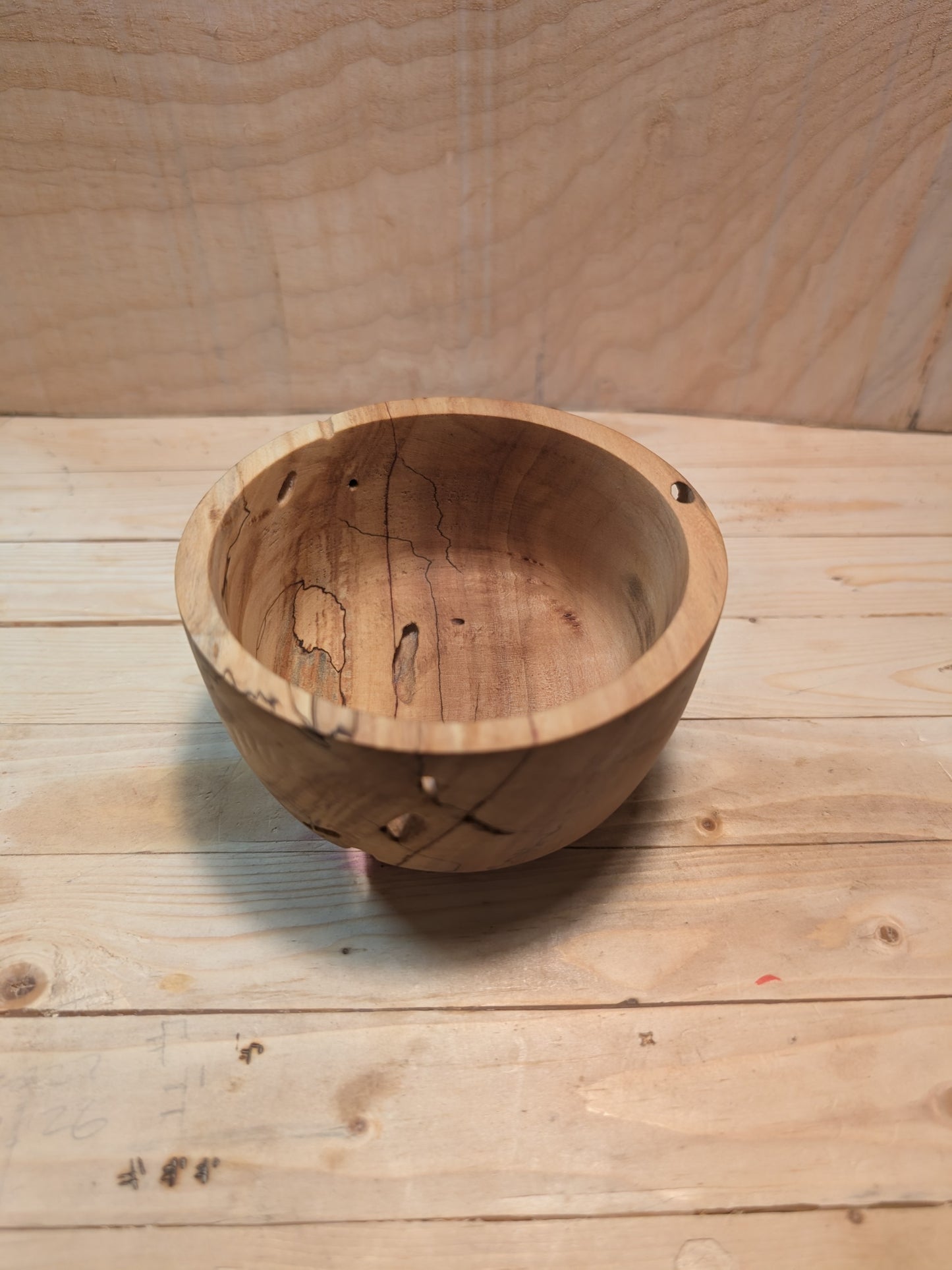 Spalted Maple Bowl