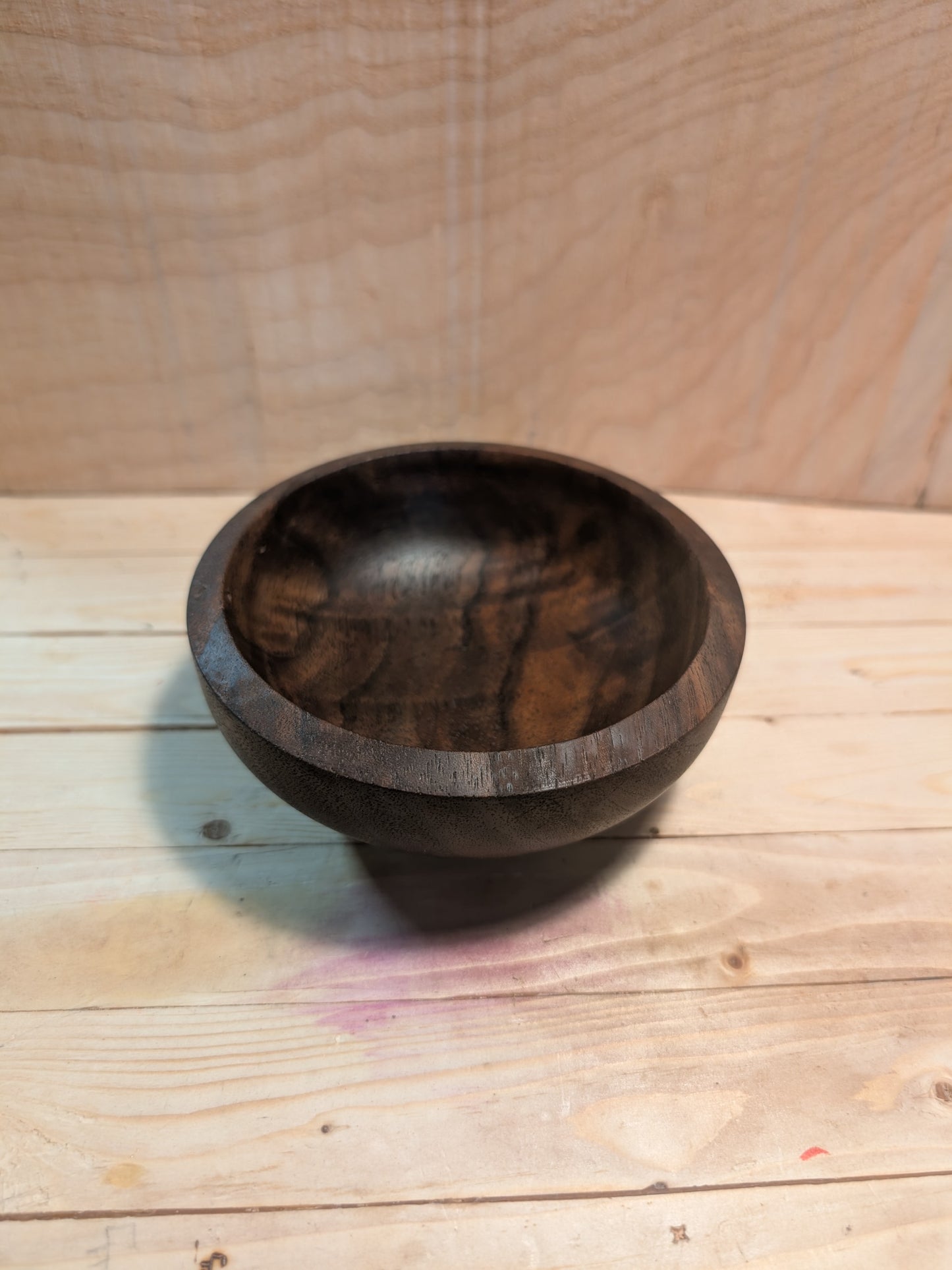 Small Figured Walnut Dish