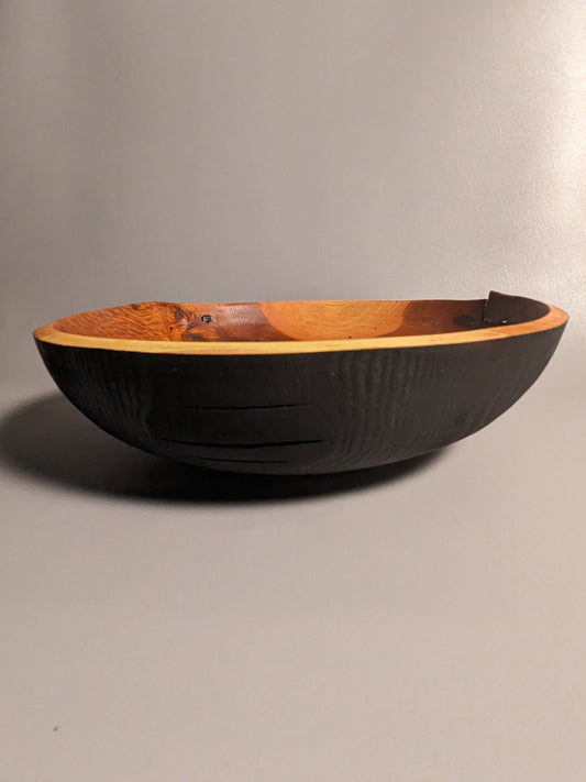 Yakisugi Elm Bowl