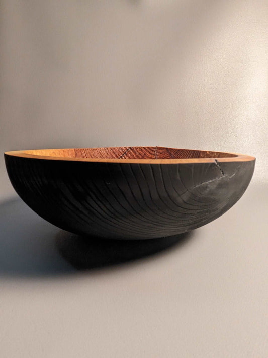 Textured Yakisugi Bowl