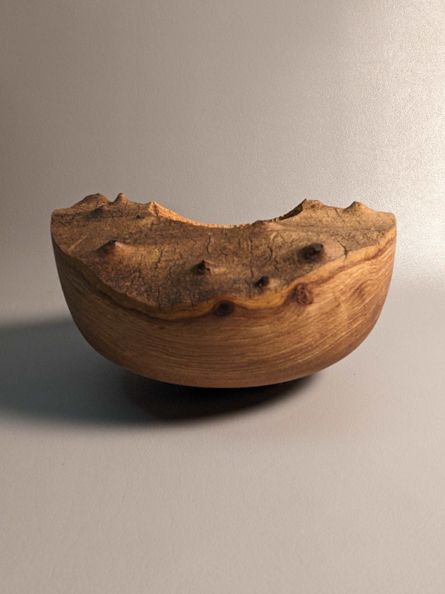 Carved Wide Edge Bowl