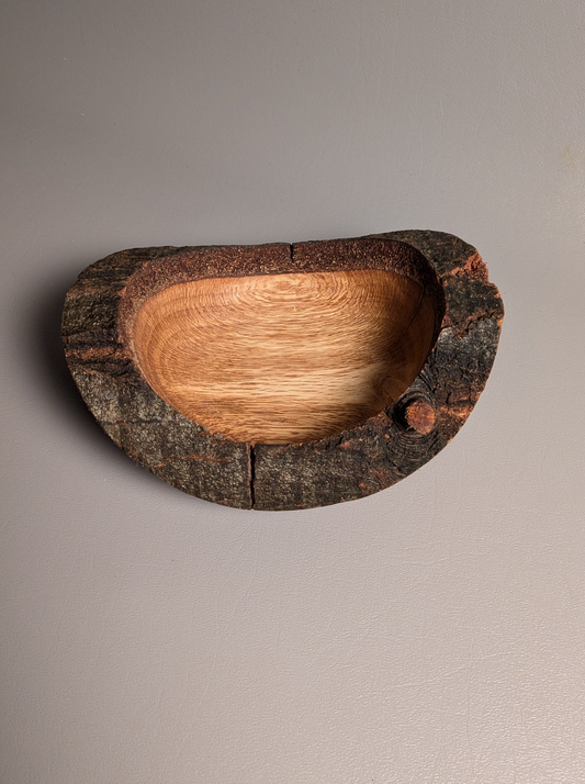 Live Edge Oak Bowl 5