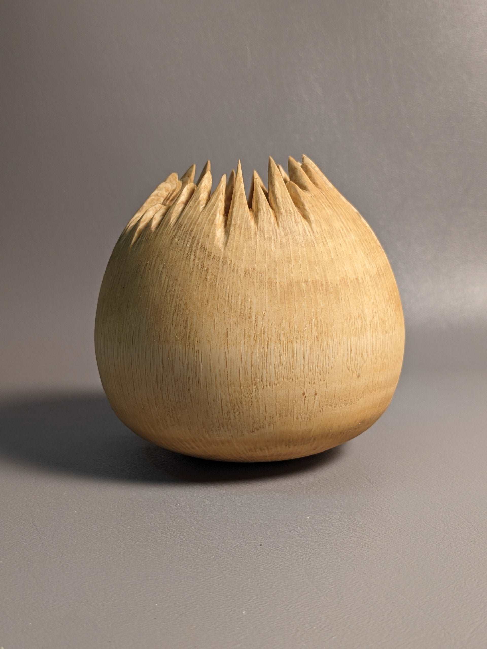 Spiky Oak Hollow Form