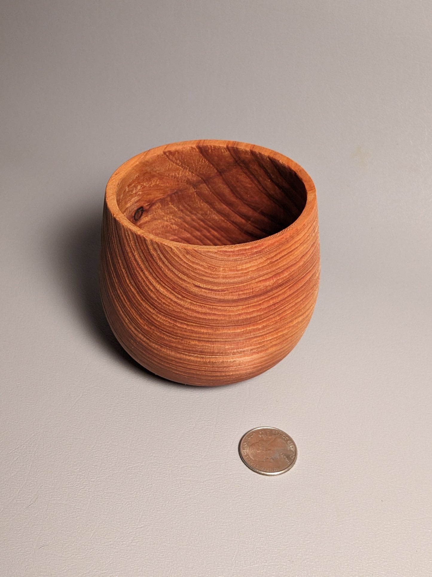 Textured Cedar Vessel