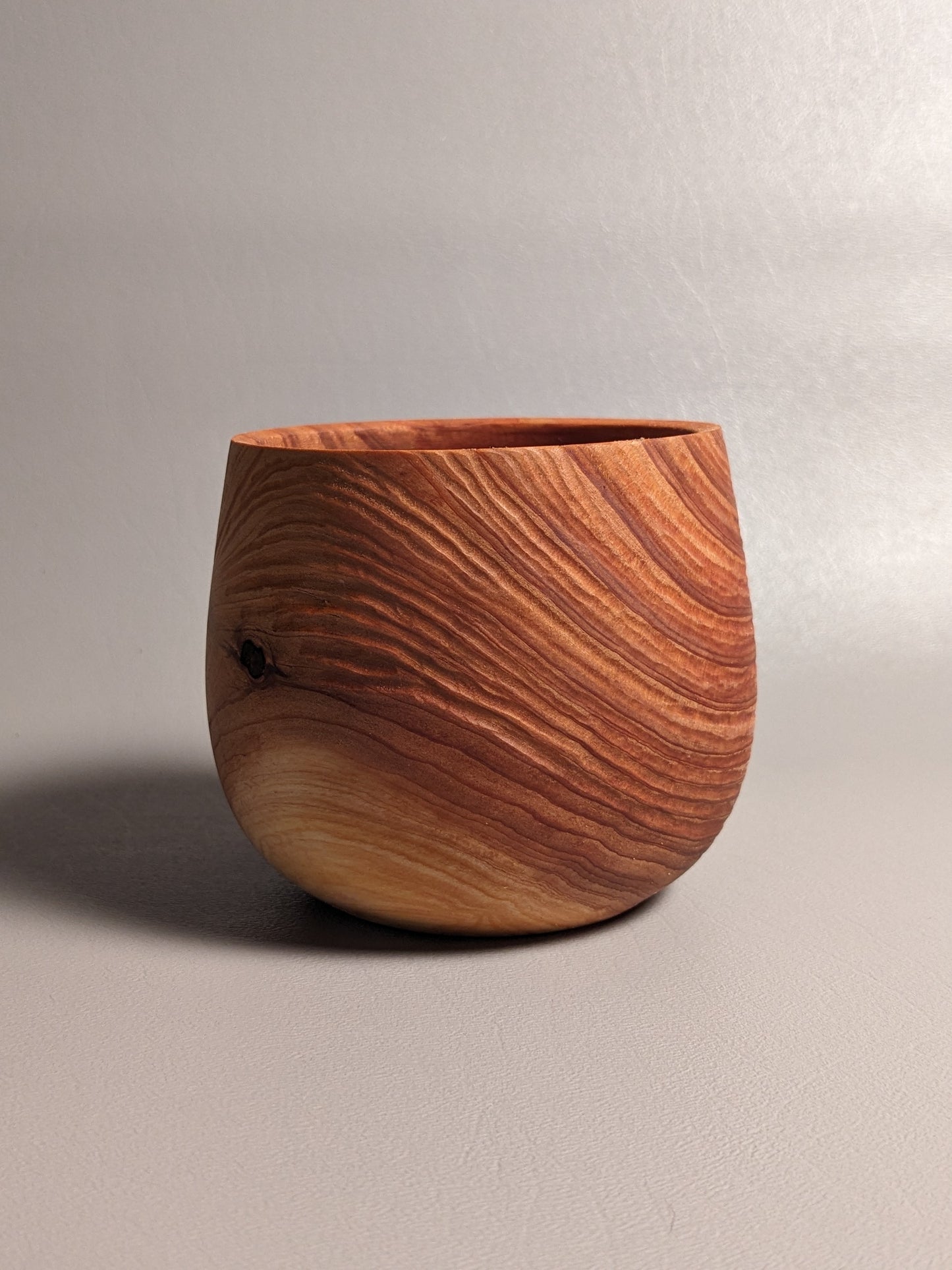 Textured Cedar Vessel