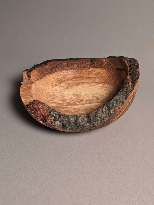 Live Edge Oak Bowl 2