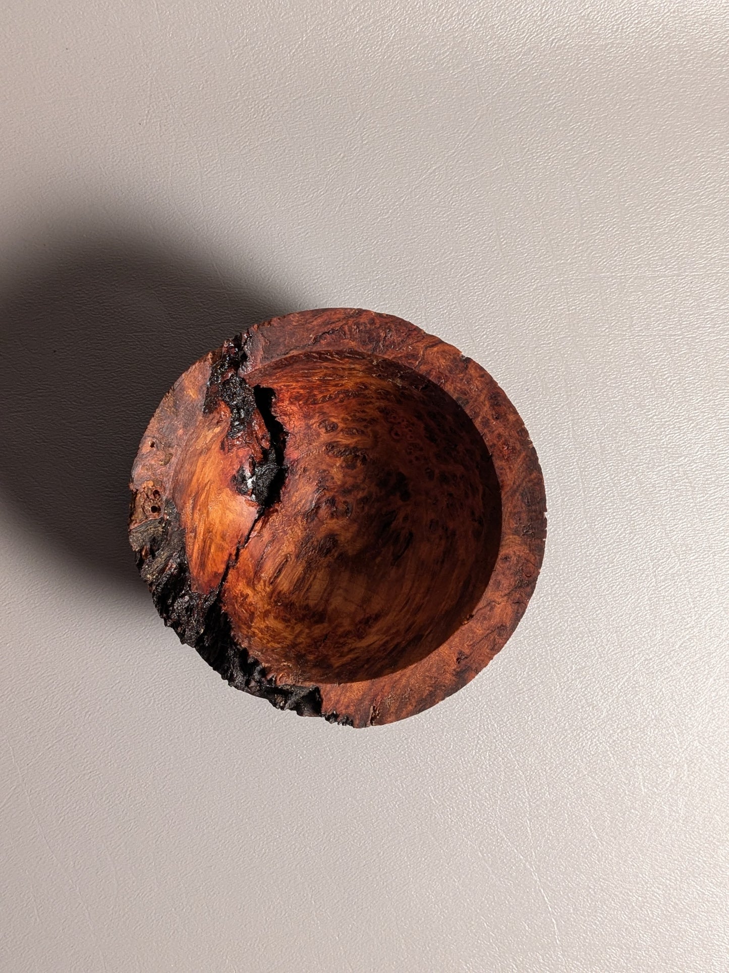 Olive Burl Bowl