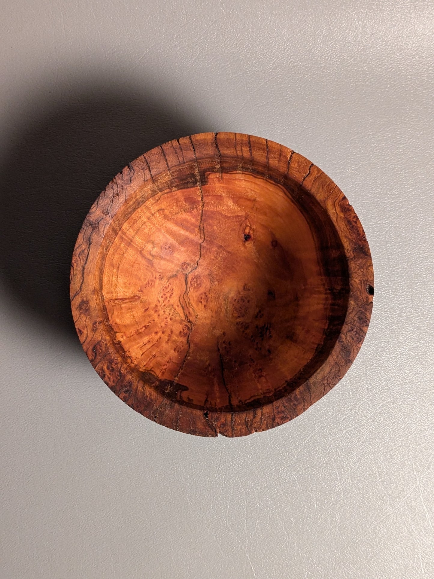 Olive Burl Bowl