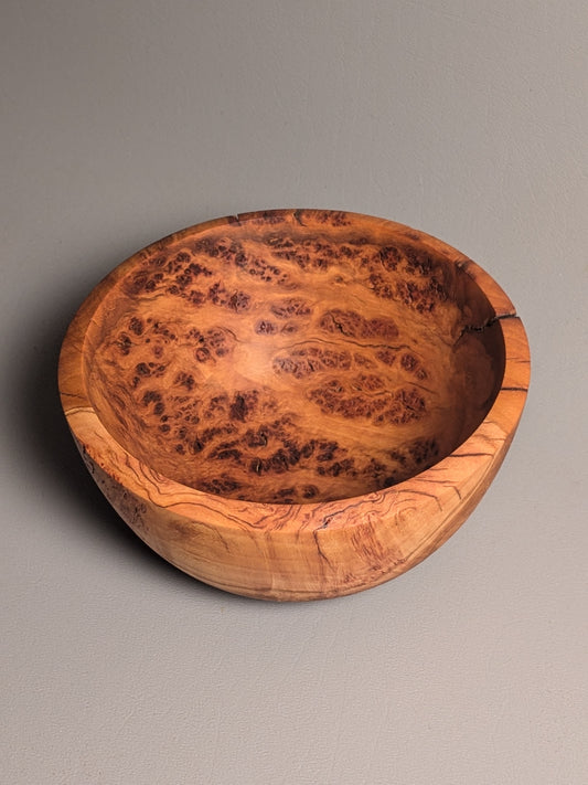 Olive Burl Bowl 4