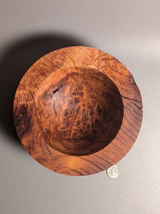 Olive Burl Bowl 6